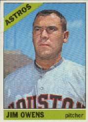 1966 Topps Baseball Cards      297     Jim Owens
